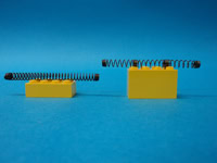 Automotive Adjustable Lumbar Support Mechanism Music Wire Spring